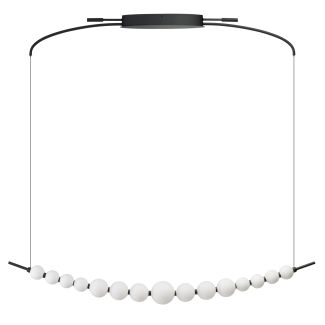 AZZARDO AZ6896 PERLA PENDANT LINE 3-STEP DIMM BK