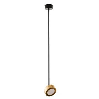 SIGMA 41643 BAR 1 M lampa wisząca czarny/złoty 82 cm