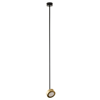 SIGMA 41645 BAR 1 L lampa wisząca czarny/złoty 113 cm