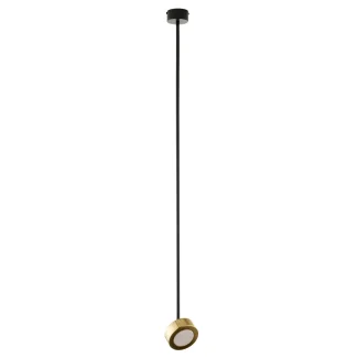 SIGMA 41645 BAR 1 L lampa wisząca czarny/złoty 113 cm