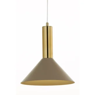 SIGMA 41719 VITRUM GOLD stożek złoty szczotkowany/ciepły beż