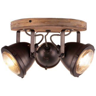 BRILLIANT CARMEN WOOD 72034/84 LAMPA SUFITOWA