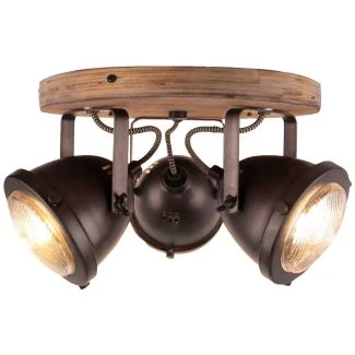 BRILLIANT CARMEN WOOD 72034/84 LAMPA SUFITOWA