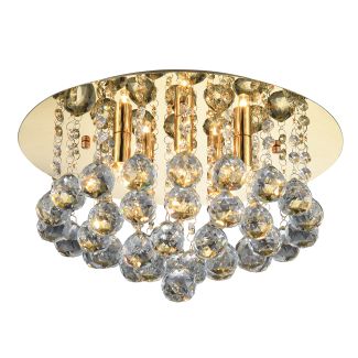 AZZARDO AZ3083 BOLLA 38 GOLD DECORATIVE LAMP