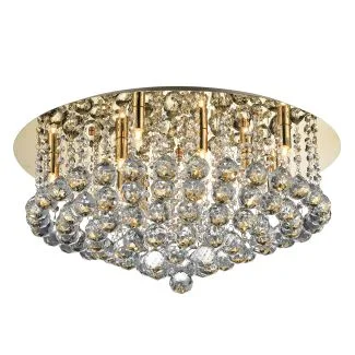 AZZARDO AZ3084 BOLLA 58 GOLD DECORATIVE LAMP