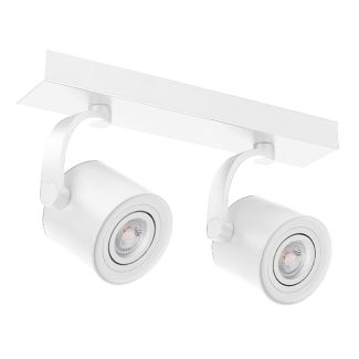 AZZARDO AZ3502 BROSS ARM 2 WHITE TECHNICAL LAMP