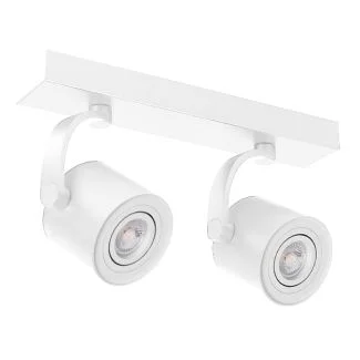 AZZARDO AZ3502 BROSS ARM 2 WHITE TECHNICAL LAMP
