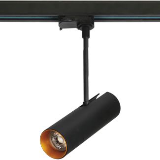 AZZARDO AZ3512 LENS TRACK BLACK/GOLD TECHNICAL LAMP reflektor 3-fazowy