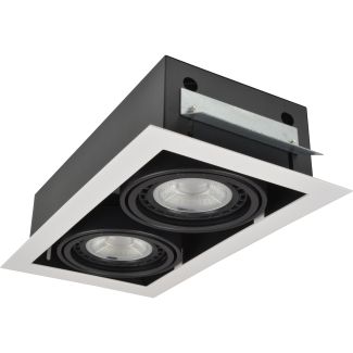 AZZARDO AZ2877 NOVA 2 WHITE/BLACK TECHNICAL LAMP