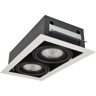 AZZARDO AZ2877 NOVA 2 WHITE/BLACK TECHNICAL LAMP