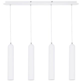 AZZARDO AZ1239 TUBO 4 WHITE DECORATIVE LAMP