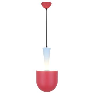 CANDELLUX 50101164 LAMPA WISZĄCA VISBY 1 NIEBIESKI CZERWONY