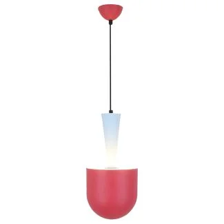 CANDELLUX 50101164 LAMPA WISZĄCA VISBY 1 NIEBIESKI CZERWONY