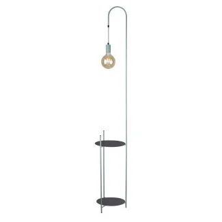 CANDELLUX 51-00033 WALK LAMPA PODŁOGOWA CZARNY+ZIELONY 1X40W E27