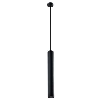 CANDELLUX 31-78551 TUBO LAMPA WISZĄCA CZARNY 1X25W GU10 KLOSZ 40CM CZARNY