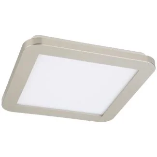 CANDELLUX 10-66824 NEXIT PLAFON 22,5X22,5 12W LED IP44 SATYNA+BIAŁY 3000K
