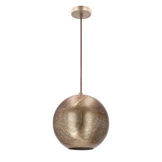 CANDELLUX 31-43276 SFINKS ZWIS 25 KULA 1X60W E27 AŻUROWY JASNO BRĄZWY