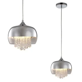 MILAGRO 3802 LAMPA WISZĄCA LUNA 1XE14 LED