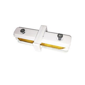 MILAGRO 3922 ŁĄCZNIK LAMPY TRACK LIGHT WHITE TYP PROSTY łącznik 1-fazowy