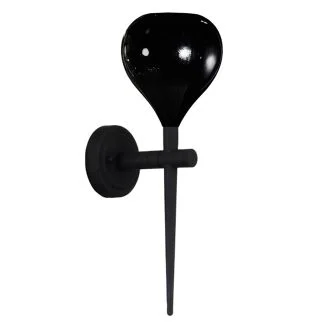 AZZARDO MB1289-BK-BK / AZ1074 Aga wall (black/black) Lampa ścienna / kinkiet