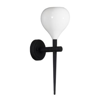 AZZARDO MB1289-WH-BK / AZ1073 Aga wall (white/black) Lampa ścienna / kinkiet