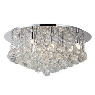 AZZARDO 1671-10X-CL / AZ1288 Bolla 58 Lampa sufitowa