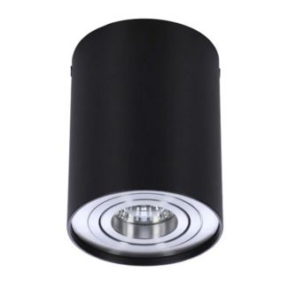 AZZARDO GM4100-BK-ALU / AZ0779 Bross 1 (black/aluminium) Lampa sufitowa