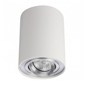 AZZARDO GM4100-WH-ALU / AZ0781 Bross 1 (white/aluminium) Lampa sufitowa