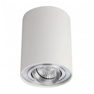 AZZARDO GM4100-WH-ALU / AZ0781 Bross 1 (white/aluminium) Lampa sufitowa