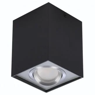 AZZARDO GM4106-BK-ALU / AZ0930 Eloy (black/aluminium) Lampa sufitowa