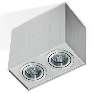 AZZARDO GM4204-ALU / AZ1352 Eloy 2 (aluminium) Lampa sufitowa