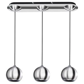 AZZARDO FH5953-ACA-120-CH / AZ0637 Gulia 3 (chrome) Lampa wisząca