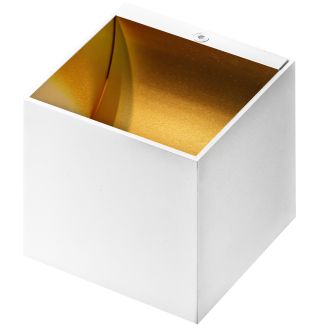 AZZARDO GM1109-WH-GO / AZ1090 Mars wall (white/gold) Lampa ścienna / kinkiet