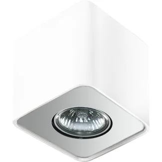AZZARDO FH31431S-WH-ALU / AZ0598 Nino 1 (white/aluminium) Lampa sufitowa