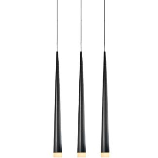 AZZARDO MD1220B-3-BK / AZ0118 Stylo 3 (black) Lampa wisząca