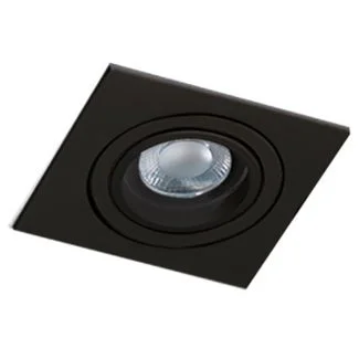 AZZARDO SN-6811S-BK / AZ2434 Caro Square (black) Lampa wpuszczane