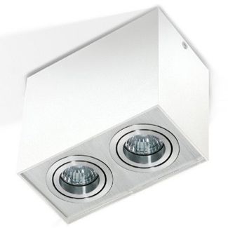 AZZARDO GM4204-WH-ALU / AZ1354 Eloy 2 (white/aluminium) Lampa sufitowa