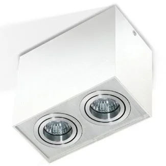 AZZARDO GM4204-WH-ALU / AZ1354 Eloy 2 (white/aluminium) Lampa sufitowa