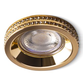 AZZARDO NC1519R-GO / AZ1459 Eva Round (gold) Oczko sufitowe