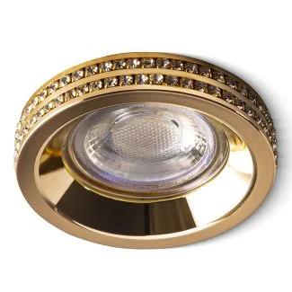 AZZARDO NC1519R-GO / AZ1459 Eva Round (gold) Oczko sufitowe
