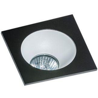 AZZARDO GM2118S-BK / AZ1736 Hugo 1 downlight (black) reflector not included Lampa wpuszczane