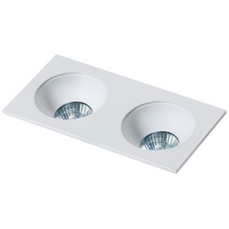 AZZARDO GM2203-WH / AZ1739 Hugo 2 downlight (white) reflector not included Lampa wpuszczane
