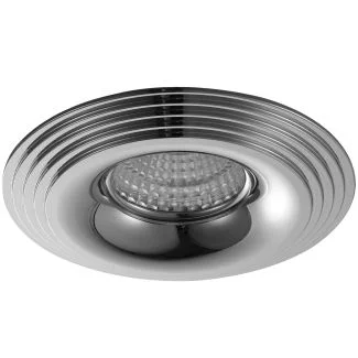 AZZARDO NC1760R-CH / AZ1470 Luciano Round (chrome) Oczko sufitowe