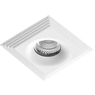 AZZARDO NC1760SQ-WH / AZ1472 Luciano Square (white) Oczko sufitowe