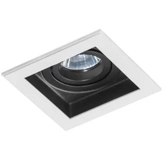 AZZARDO GM2115-WH-BK / AZ1362 Minorka (white/black) Lampa wpuszczane