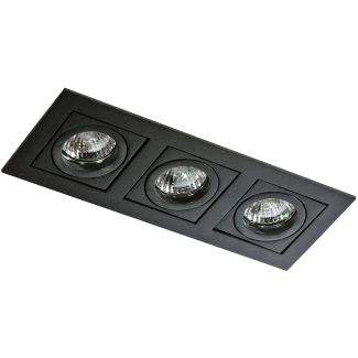 AZZARDO GM2301-BK / AZ0803 Paco 3 (black) Lampa wpuszczane