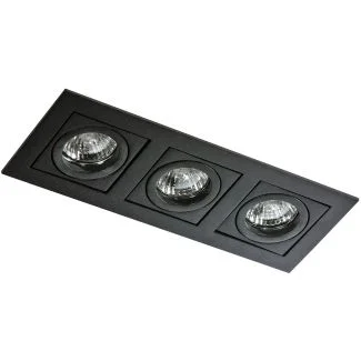 AZZARDO GM2301-BK / AZ0803 Paco 3 (black) Lampa wpuszczane