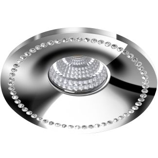 AZZARDO NC1767R-CH / AZ1614 Simon Round (chrome) Oczko sufitowe