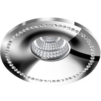 AZZARDO NC1767R-CH / AZ1614 Simon Round (chrome) Oczko sufitowe