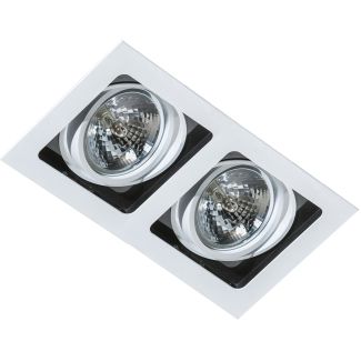 AZZARDO GM2202-WH / AZ1447 Sisto 2 (white) Lampa wpuszczane